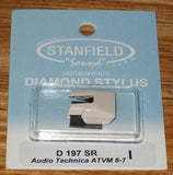 Audio Technica ATS10/11 Compatible Turntable Stylus. Stanfield Part # D197SR