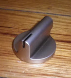 Omega OC64BA Silver Cooktop Control Knob - Part # 11741801