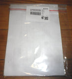 Bosch Athlet, Zoo'o Cordless Vac Floor Nozzle Front Sealing Strip - Part # 17003535