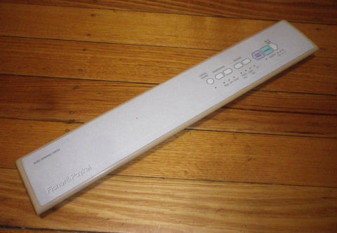 Used Fisher & Paykel ED54-U Dryer Front Panel & Inverted Decal - Part # 427138P & 427492P