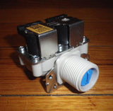 LG 10mm Straight Through WV10-1410B/W Dual 12volt Inlet Valve - Part # 5221EN1005N