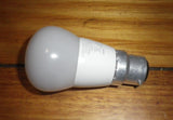 Philips LED Soft White Globe 5Watt BC Fancy Round (Pkt 2) - Part # 671709
