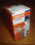 Osram 77Watt 240Volt BC Fancy Round Halogen Globe - Part # 936073