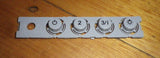 Electrolux ERI512SA Rangehood Front Panel 4-Button Keypad - Part # 9910402833