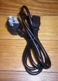 Mains Power Lead - IEC Female to Mains Piggyback Plug 1.5mtrs - Part # ACL486-15