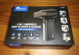 Aerpro Cordless Dust Blower/Vacuum with Attachments (USB Charger Not Included) - Part # APDBV1
