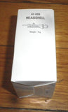 Audio Technica Standard Aluminium 1/2" DJ Turntable Cartridge Headshell - Part # AT-HS6BK