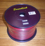 100Metres 18AWG Automotive Twin Cable Red & Black Colour Coded - Part # AW2024