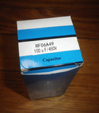 100uF 450Volt Motor Start Capacitor - Part # CAP100, RF06A49