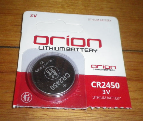 Orion CR2450 3Volt Lithium Battery