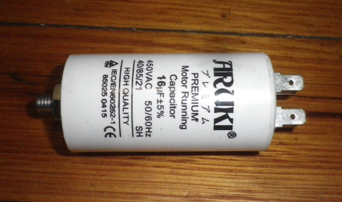 16uF 450Volt Motor Start Run Capacitor - Part # CAP016ASP