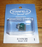 Excel S65 Compatible Turntable Stylus - Stanfield Part # D1170SR