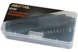 GoldTool Cordless Electric Screwdriver with 12 Bits (USB Charger Not Included) - Part # GTT284