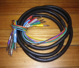 Used 3mtr Snake Cable 4x 6.35mm Stereo Plugs to 8x Mono 6.35mm Plugs - Part # HOSA8