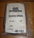 2000 Watt Heater Spiral Element - Part No. SP13A