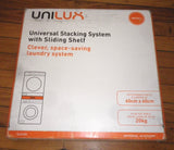 Universal Unilux Washer - Dryer Stacking Kit with Slideout Shelf - Part # ULX102
