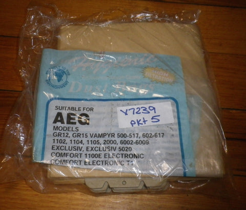 AEG Vampyr 500, 600 Series Vacuum Cleaner Bags - Part # V7239