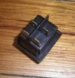 Cleanstar VC80LX DPST Red Illuminated Mains Rocker Switch with Rubber Boot - Part # VC80LX-12