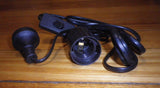 Black 3mtr Lamp Mains Cord & Plug with Inline Switch & ES Socket - Part # X0018QRT6D