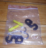 Black 3mtr Lamp Mains Cord & Plug with Inline Switch & ES Socket - Part # X0018QRT6D