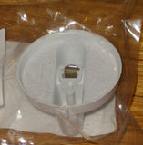 Simpson Nova 75-804 White Stove Control Knob - Part # 0019007555