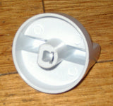 Electrolux, Chef White Hotplate Control Knob - Part # 0019008015