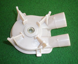 Late Model Whirlpool Compatible Plastic Drain Pump - Small Outlet - Part # 3363394