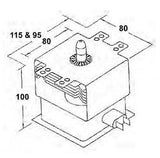 Magnetron Suits Some Sharp Microwave Models - Part # AM717, MAG682