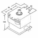 Magnetron Suit Some Daewoo Microwave Models - Part # 2B71732G, 2M214-39F