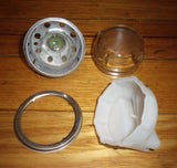 Bosch Large Oven Lampholder w Glass Cover, Globe & Removal Tool - Part # 420775