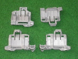 Bosch SMS, SMU Series Dishwasher Lower Basket Rack Clips (Pkt 4) - Part # 611473