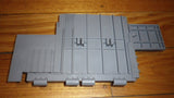 SMEG Dishwasher Grey Upper Basket RH Adjustment Assy w Wheels - Part # 698290730