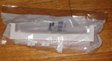 SMEG Dishwasher White Handle Lever - Part No. 764730192