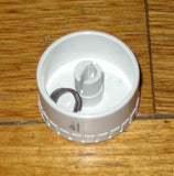 SMEG PL672EB Dishwasher White Timer Knob - Part No. 764974492