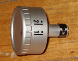 SMEG SA945X-3 Dishwasher Silver Timer Knob - Part No. 764975265