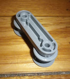 SMEG Dishwasher LH Grey Upper Basket Rail Guide Roller Assy - Part # 698412505