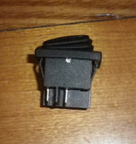 Universal DPST Green Illuminated Mains Rocker Switch with Rubber Boot - Part # A310A