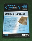 Volta Gemini U4502 - 05, Campus U4700, Ultima U5010  Vacuum Bags - Part # AF1025