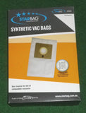 Volta Gemini U4502 - 05, Airflo, Kambrook Synthetic Vacuum Bags - Part # AF1025S