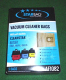 Cleanstar Butler VBUT Canister Vacuum Bags (Pkt 5) - Part # AF1082