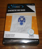 Zelmer Odyssey V450.0ST, Aquario V819.5SK Synthetic Vac Bags - Part # AF4020S