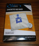 Zelmer V5000, V5500 Solaris Synthetic High Filtration Vac Bags - Part # AF4220S