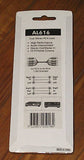 Audio Lead - 4 X RCA Plugs to 4 X RCA Plugs - Part # AL616