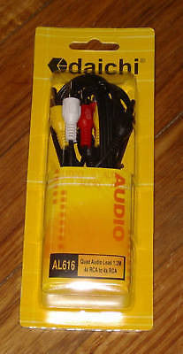 Audio Lead - 4 X RCA Plugs to 4 X RCA Plugs - Part # AL616