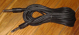 Audio Lead - Mono 6.5mm Plug - Mono 6.5mm Plug 8m - Part # AL717