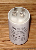 20uF  450Volt Motor Start Capacitor - Part # CAP020