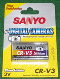 Sanyo 3Volt Lithium Photographic Camera Battery - Part # CR-V3