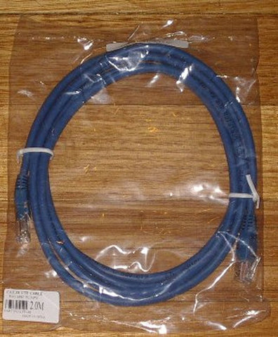 Computer Lead - CAT5E RJ45 to RJ45 Network 2metre Blue - Part # CL119