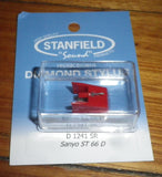 Sanyo ST66D, ST67D Compatible Turntable Stylus - Stanfield Part # D1241SR