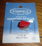 Sanyo ST66D, ST67D Compatible Turntable Stylus - Stanfield Part # D1241SR